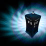 Cartoon TARDIS Wallpaper