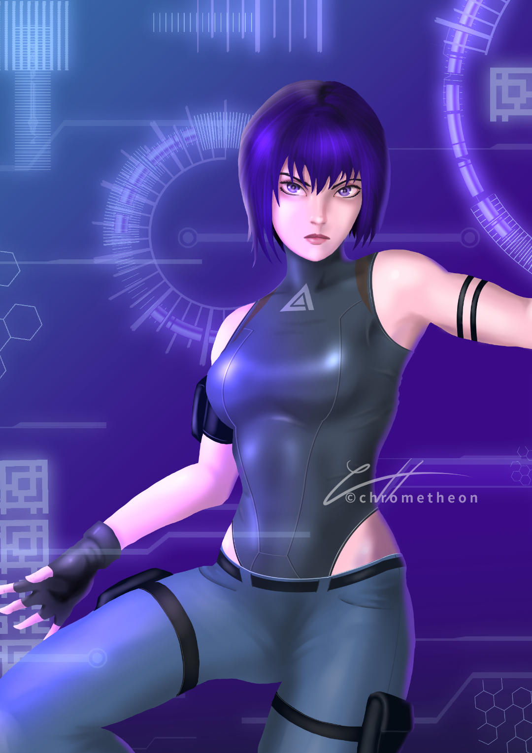 Major Motoko Kusanagi Anime Film Cosplay by KyleKatarn1980 on DeviantArt