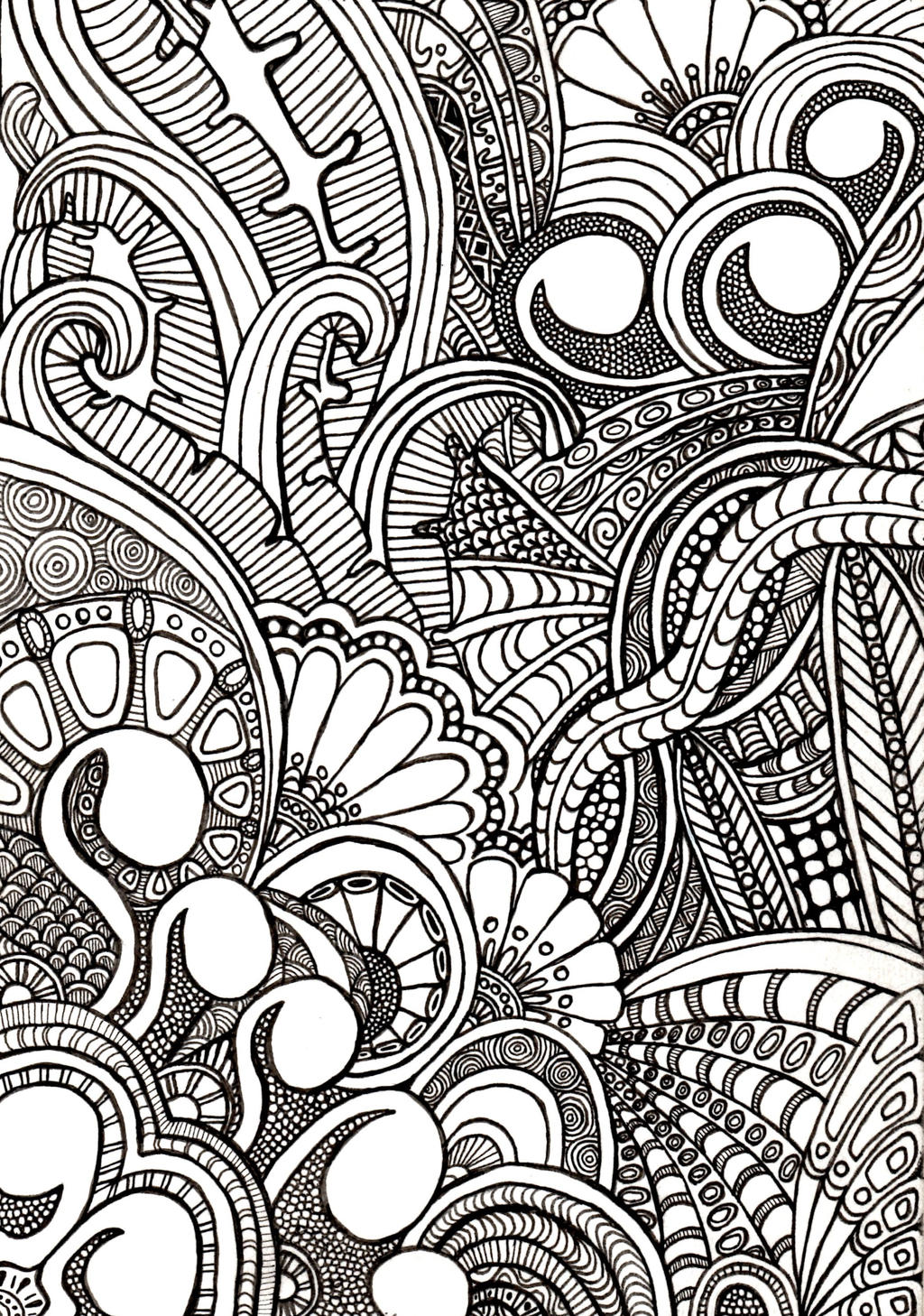 Coloring Book Page by ambercamiart on DeviantArt
