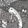 Zentangle Narwhal