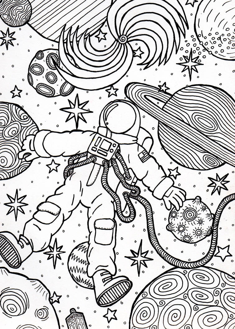 Spaceman by ambercamiart on DeviantArt