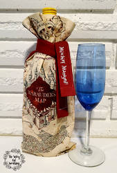 Mischief Managed Wine bag