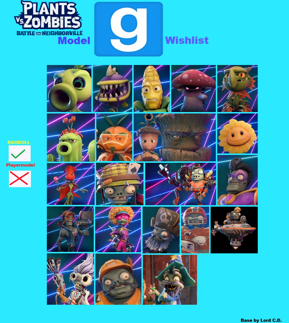 Download Plants Vs Zombies Garden Warfare Png Hd HQ PNG Image