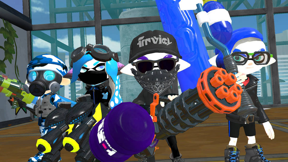 The Splat gang by DrMasonDark on DeviantArt