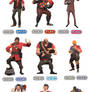 TF2 Mercs and their Types