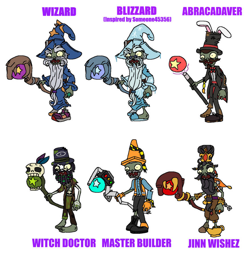 Wizard Avanger Wizard Variants by DrMasonDark on DeviantArt