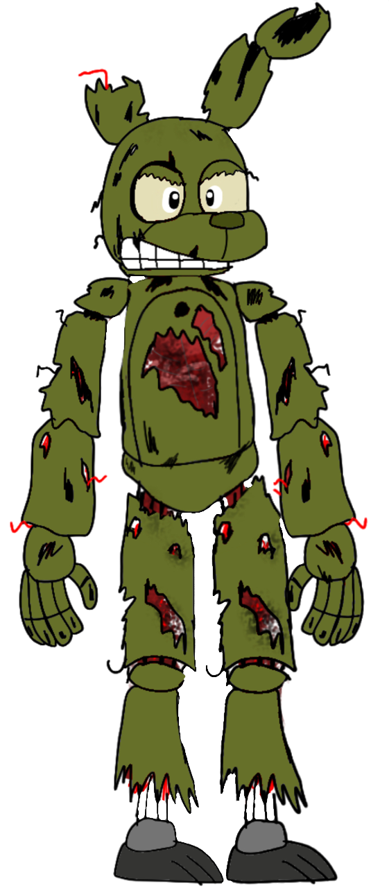 Springtrap vector by SlinkyDog64SML on DeviantArt