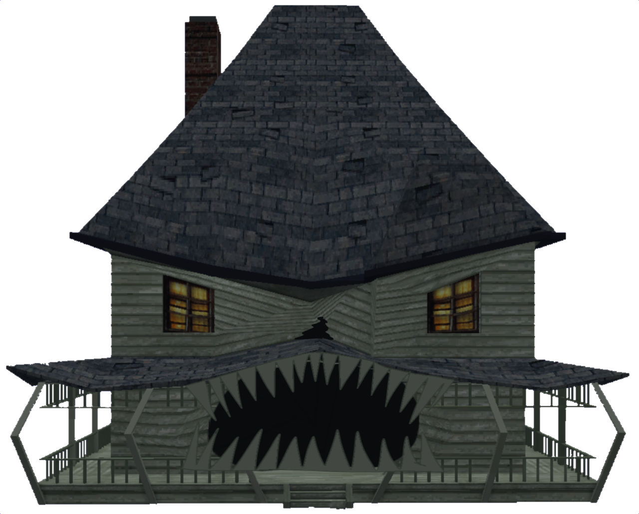 Angray House Monster House 3d Version Angry Render by SlinkyDog64SML on DeviantArt