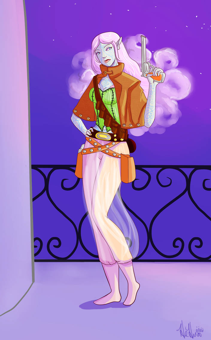 .::Commission::.Caelyn by HeSerpenty