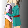 Rei and Quatre Kissing