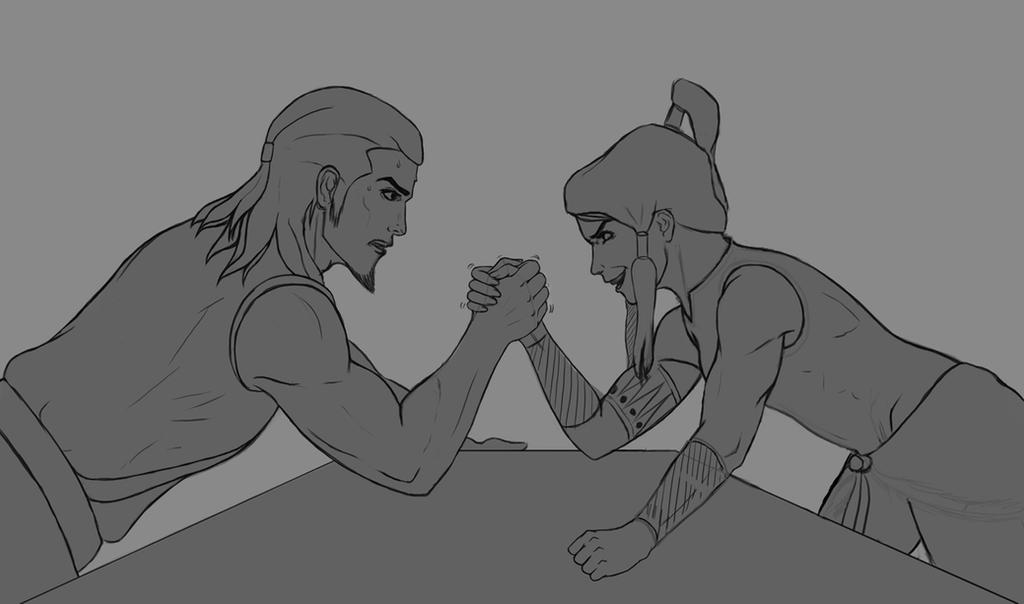 Tonraq Deviantart Korra vs Tonraq by Rex1us on DeviantArt