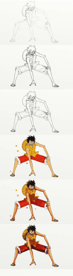 Progression of Luffy