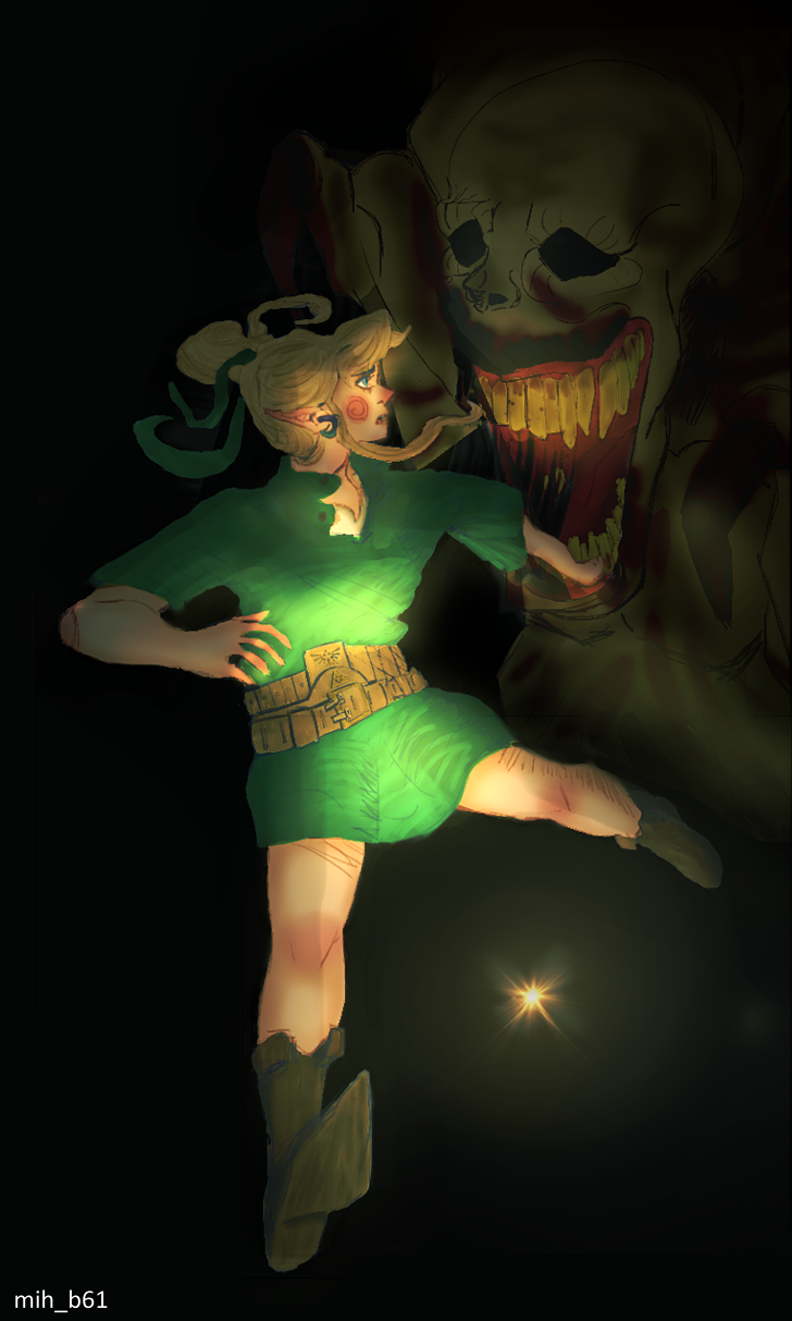 Dead Hand Reference Zelda Ocarina of Time - Link, Navi and Dead Hand by monno61 on DeviantArt