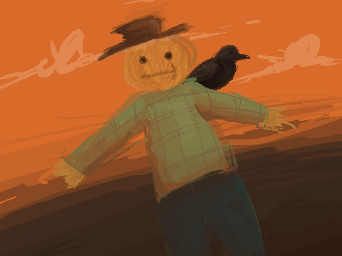 scarecrow for bananaman114