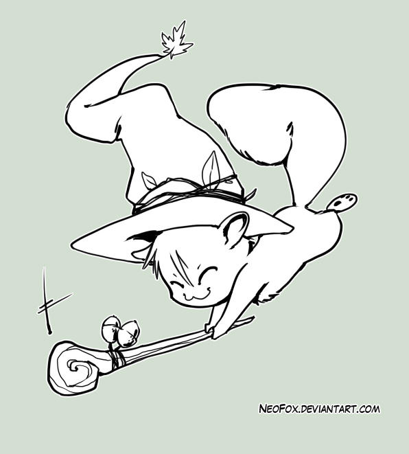 Deviantart Risumon Squirrel Chibi Risu squirrel by neofox on DeviantArt