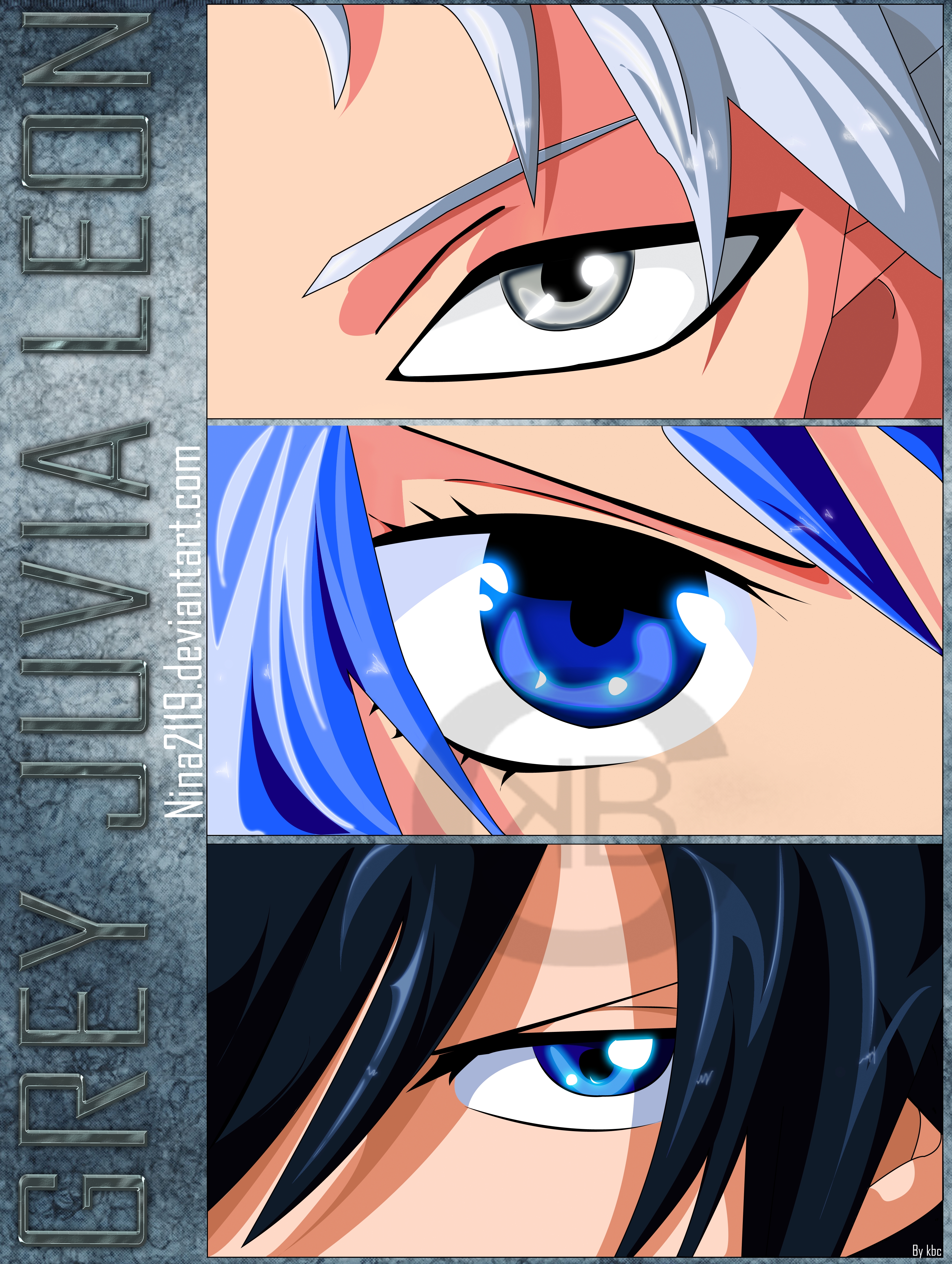 Juvia,Grey and Leon