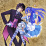 Gray and Juvia : Gruvia Alice (fond simple)