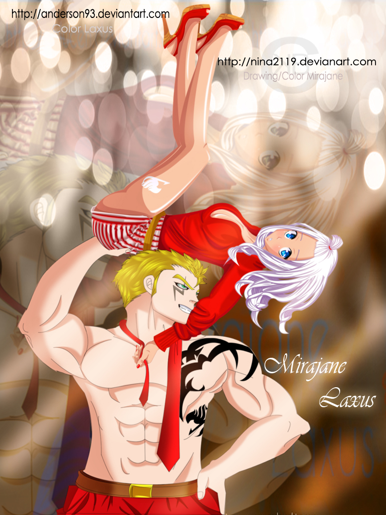 Mirajane and Laxus Dancing with the star!Collab