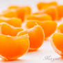 Tangerine candied fruit 1