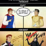 The evolution of Disney princes