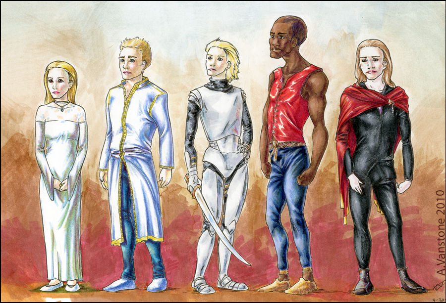 Decatur Character Designs DT Character Designs by ashkey on DeviantArt