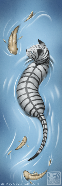 riverclan bookmark grace by ashkey on deviantart