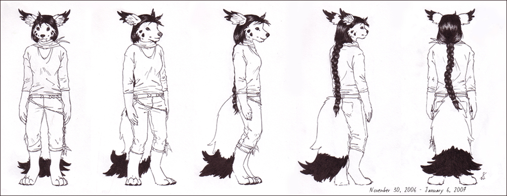Character Sheet -- Rotation by ashkey on DeviantArt