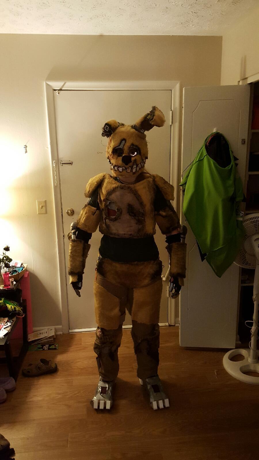 Springtrap Full-body by Paranoid-power on DeviantArt