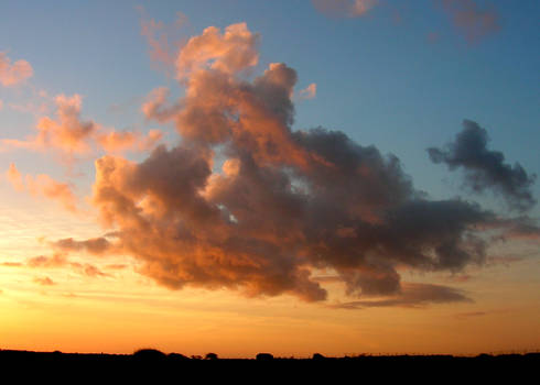 Sunset cloud