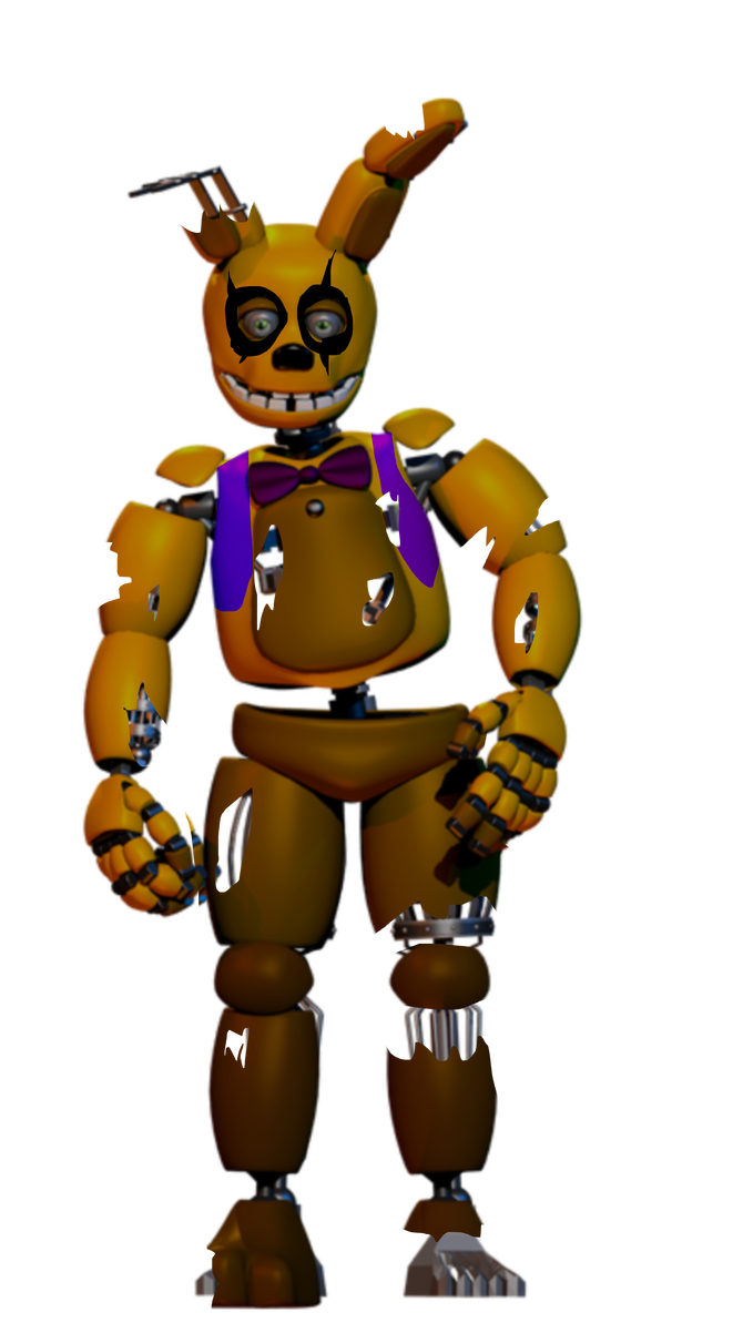 Withered spring Bonnie by sylastime on DeviantArt