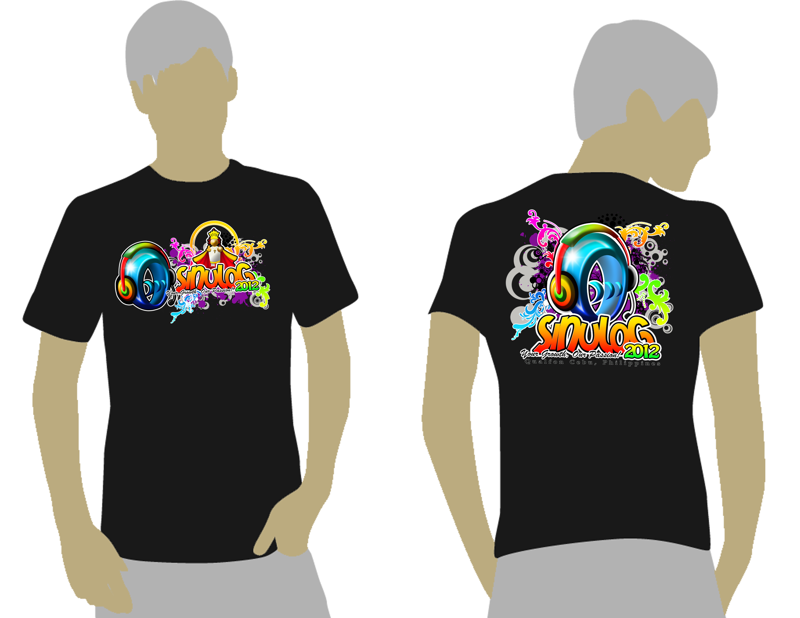 Sinulog t shirt sales design