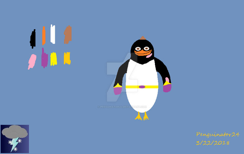 Pat Penguinator new ref 2018 (body coloration)