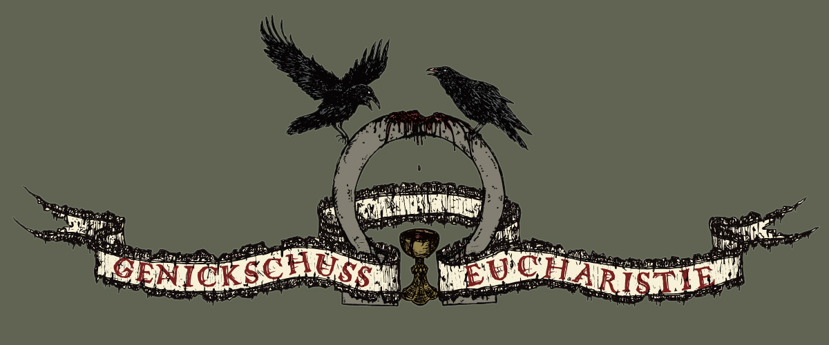 Genickschuss Eucharistie Logo