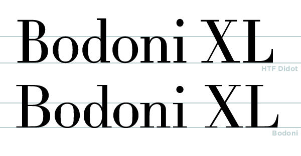 History of Type - Didot and Bodoni by MartinSilvertant