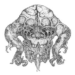 VON Larva B/W