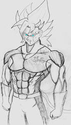 JLA Saiyan Caliwone SKETCH