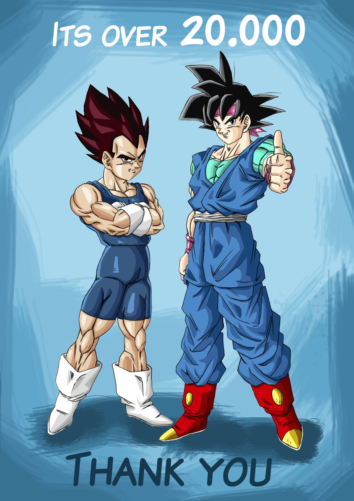 Goku jr and Vegeta jr thank you