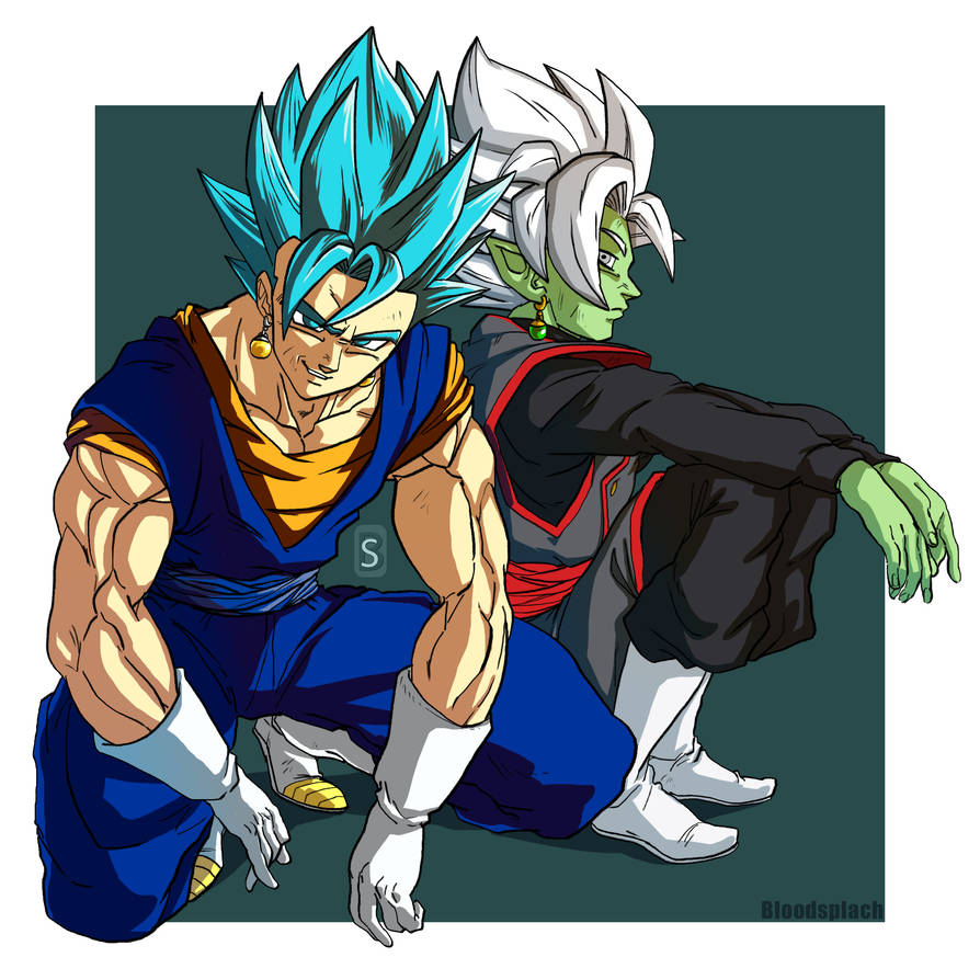 Vegito And Zamasu by BloodSplach on DeviantArt
