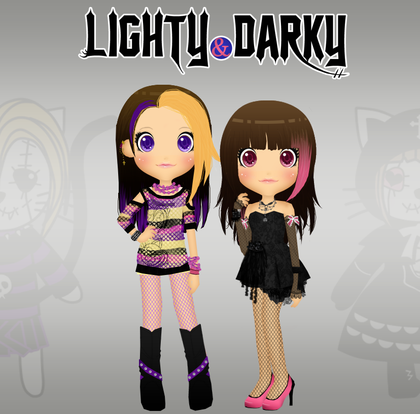 Lighty and Darky