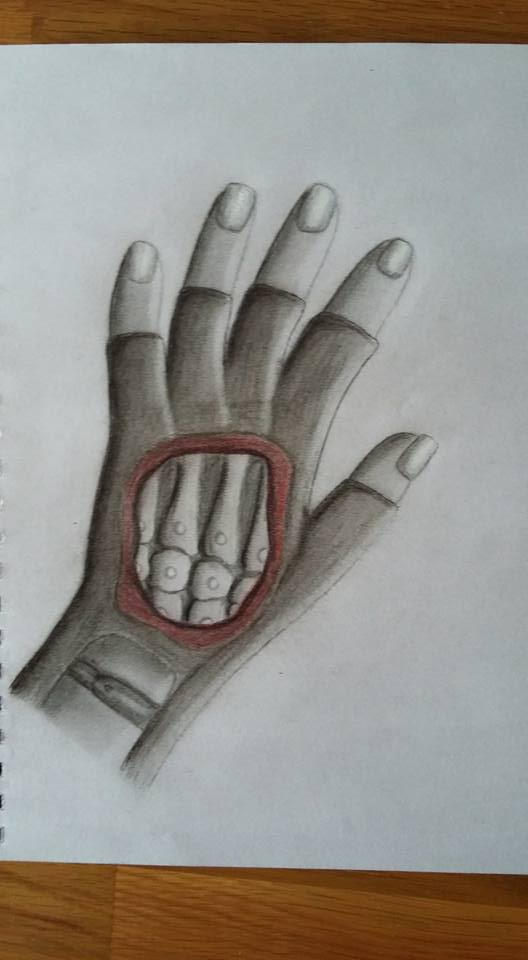 Skin Rip Hand Ripped skin by bluesapphire123 on DeviantArt