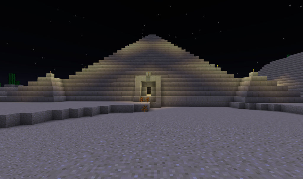 Minecraft: Little Pyramid by OP-Girl16 on DeviantArt