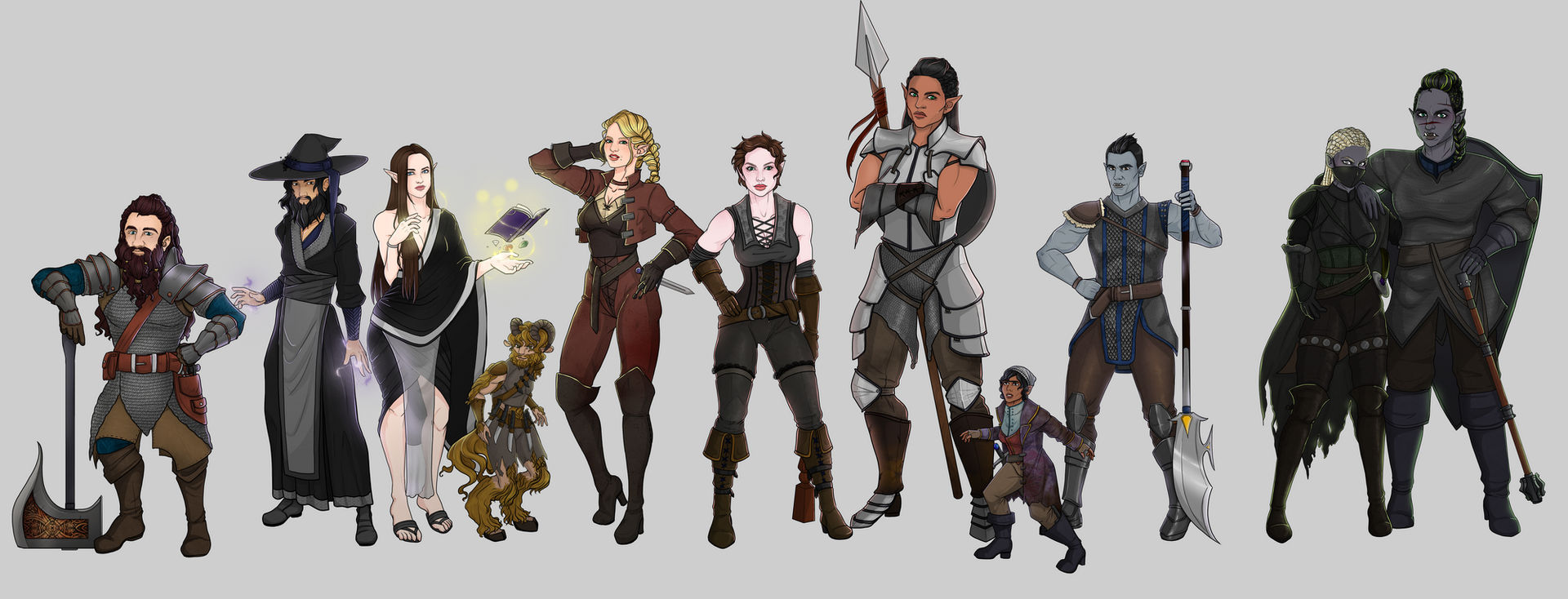 Adventureres Part Adventurers - group 1 by uriellactaea on DeviantArt