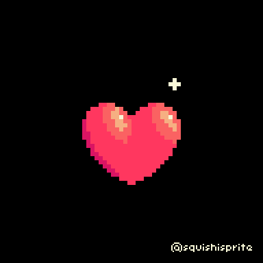 2nd Sep 2016] GIF - Spinning 3D Heart by SquishiSprite on DeviantArt