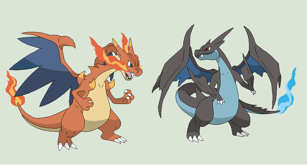 Mega Charizard XY switch by DragonSniber on DeviantArt