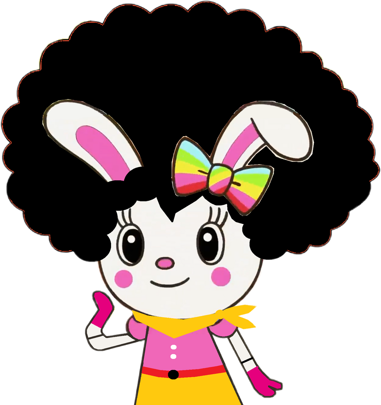 Catherine Rabbit With an Afro Hair by huyvo2001 on DeviantArt