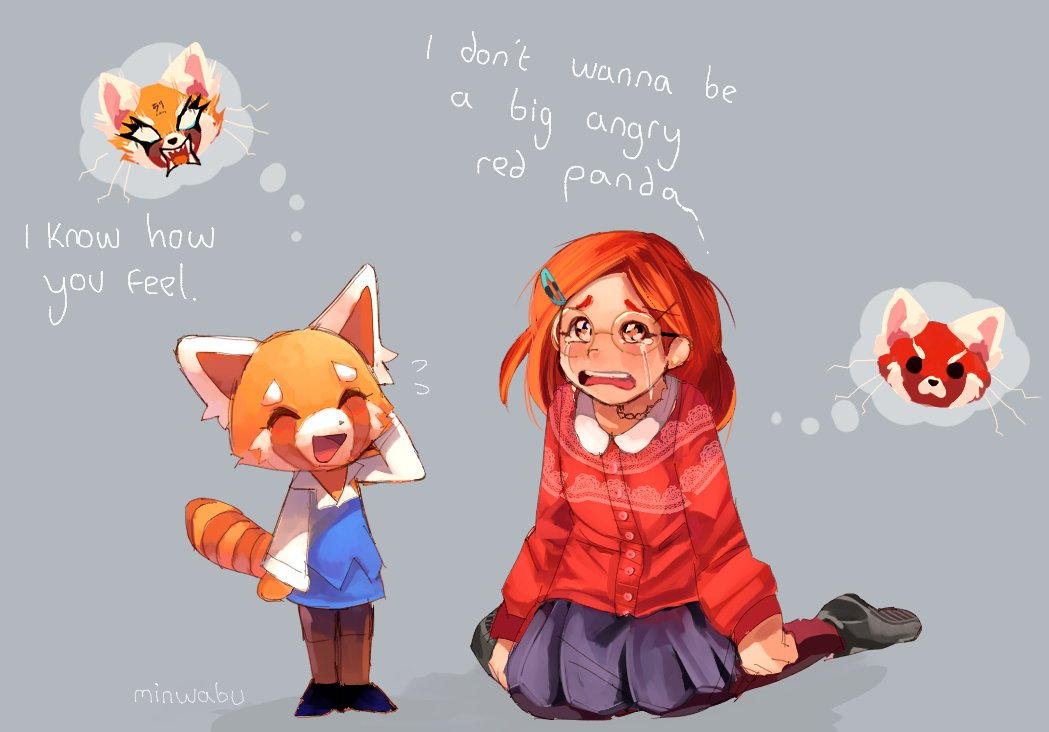 Just some red pandas going through it by huyvo2001 on DeviantArt