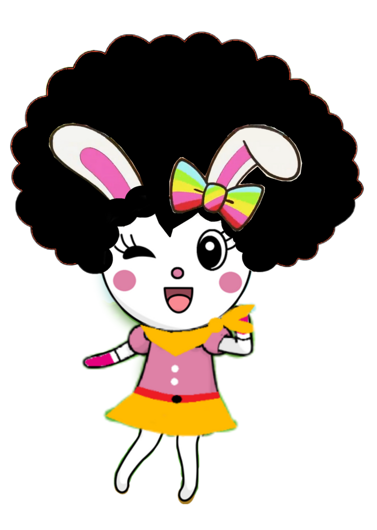 Catherine Rabbit With an Afro Hair 2 by huyvo2001 on DeviantArt