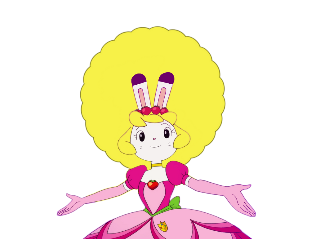 Princess Strawberry Rabbit with afro hair by huyvo2001 on DeviantArt