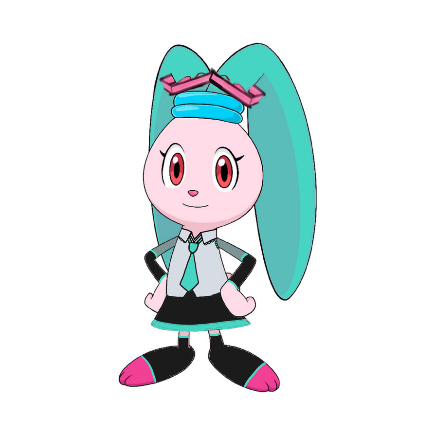 Hoku Rabbit Lovely Rabbit Miku by huyvo2001 on DeviantArt