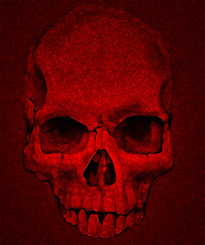 Another Skull RED